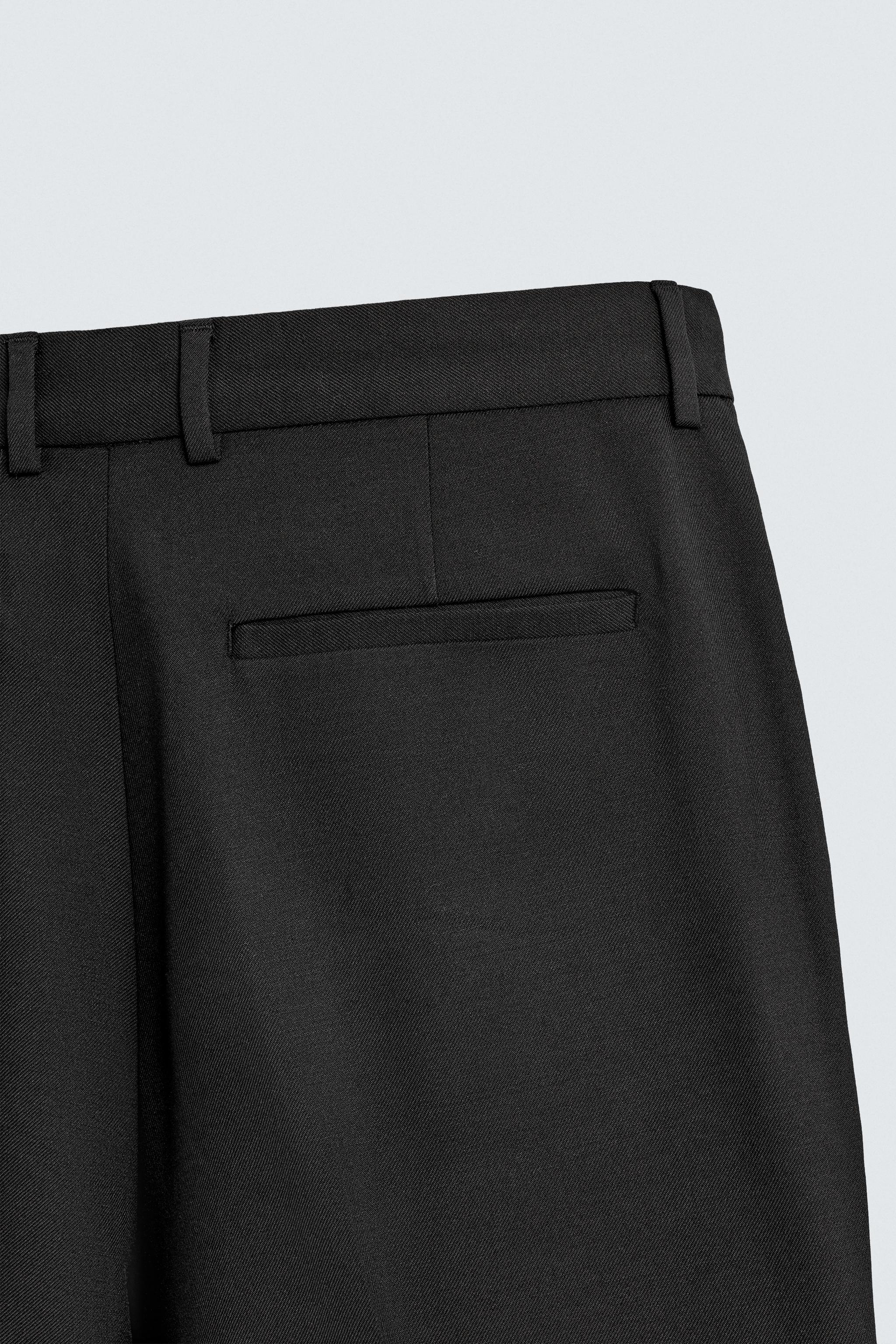 PANTALON DE COSTUME STRUCTURÉ